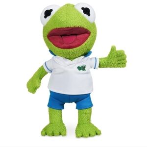 Muppet Babies Kermit Vintage Disney Store Rare Collectible Henson Plush